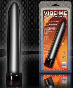 VIBE ME MASSAGER MIDNIGHT BLACK W/P