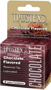 TRUSTEX CONDOMS-CHOCOLATE