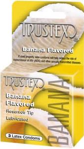 TRUSTEX CONDOMS-BANANA