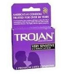 TROJAN VERY SENSITIVE 3PK