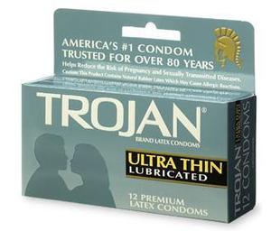 TROJAN ULTRA THIN 12 PACK