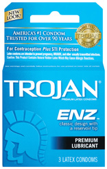 Trojan Enz (Lubed) 3Pk - T93050