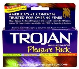 TROJAN PLEASURE 12 PK