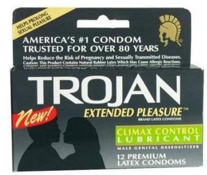 TROJAN EXTENDED PLEASURE 12PK