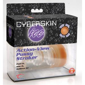 CYBERSKIN ICE PUSSY STROKER