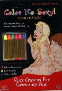 COLOR ME SEXY FACE  BODY CRAYONS