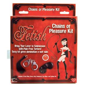 FETISH CHAINS OF PLEASURE KIT 