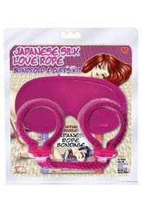 JAPANESE LOVE ROPE BLINDFOLD  CUFFS