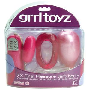 GRRL TOYZ ORAL PLEASURE TART BERRY