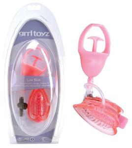 GRRL TOYZ LUV SUX SUCTION CUP HEART VIBE