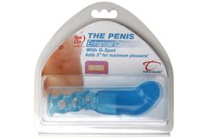 PENIS ENHANCER CAGE WITH G-SPOT BLUE