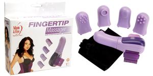 FINGERTIP MASSAGER W/ 5 ATTACHMENTS