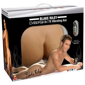 BLAKE RILEY CYBERSKIN 7X VIBRATING ASS