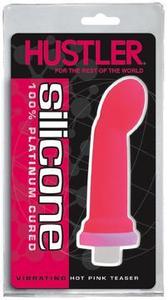 SILICONE HOT PINK TEASER VIB.