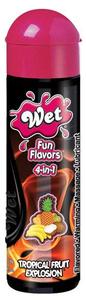 WET 4.1 OZ TROPICAL FRUIT FUN FLAVOR