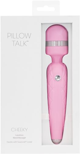 Pillow Talk Cheeky Wand W/swarovski Crystal - Pink - Image 5