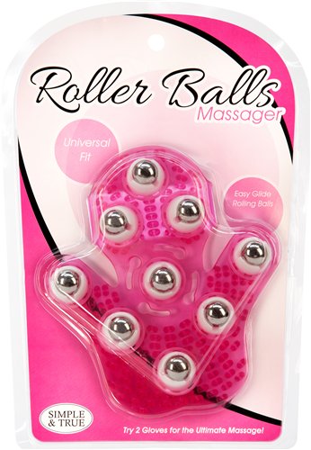 ROLLER BALLS MASSAGER PINK - BMS31916