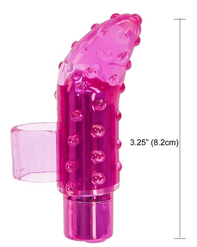 Rechargeable Frisky Finger Massager - Pink - Image 4