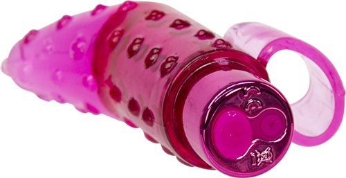 Rechargeable Frisky Finger Massager - Pink - Image 5