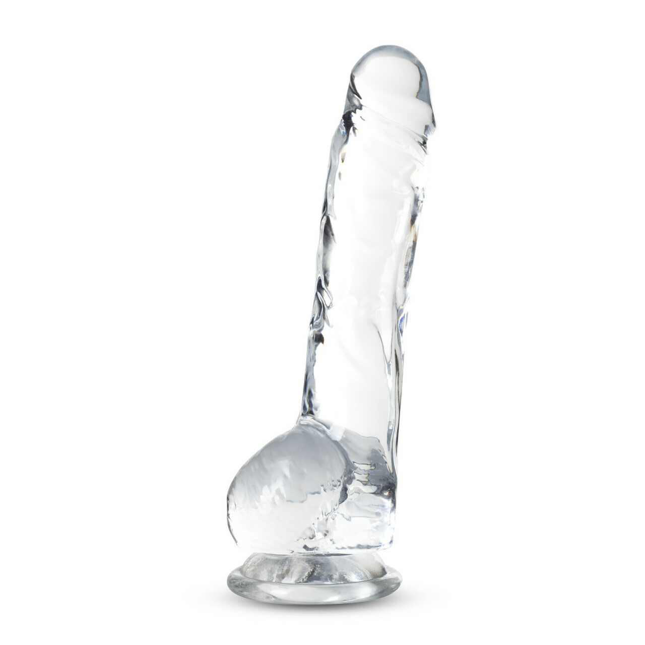 Naturally Yours Diamond Crystalline Dildo Clear - Image 2