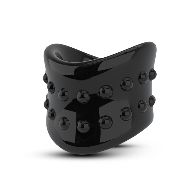 Stay Hard Beef Ball Stretcher Snug X Long 1IN Diameter - Black - Image 2