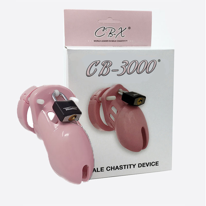 CHASTITY DEVICE SOLID PINK 3 1/4 " 