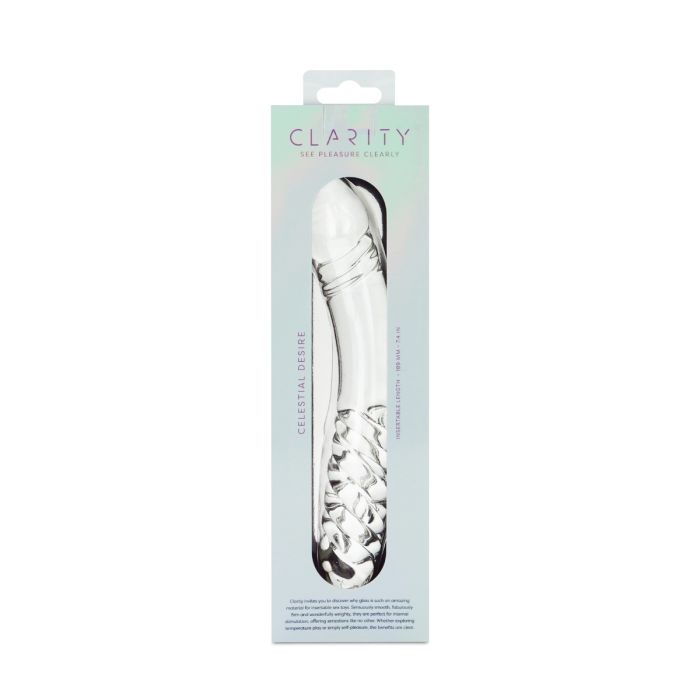 Clarity Glass Dildo Celestial Desire - Image 2