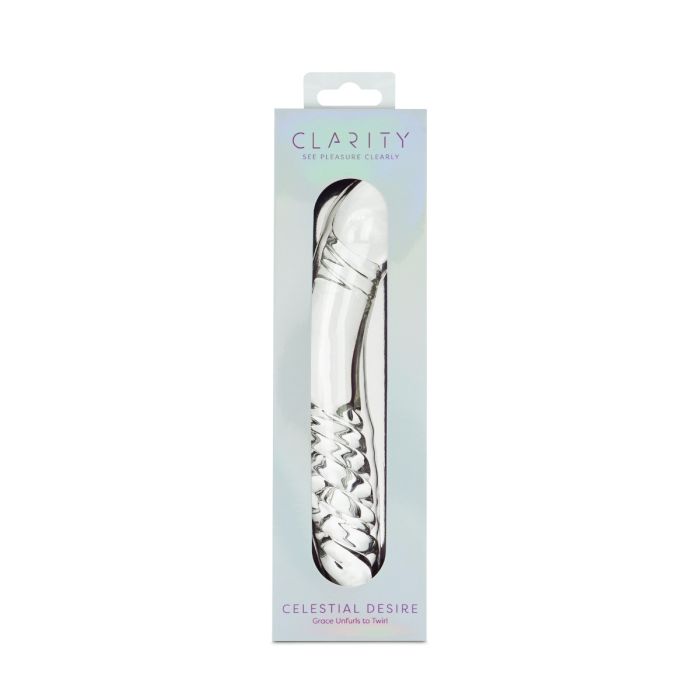 Clarity Glass Dildo Celestial Desire - Image 3