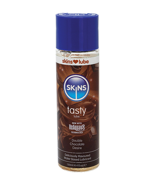 SKINS DOUBLE CHOCOLATE WATER BASED LUBE 4.4 FL OZ 