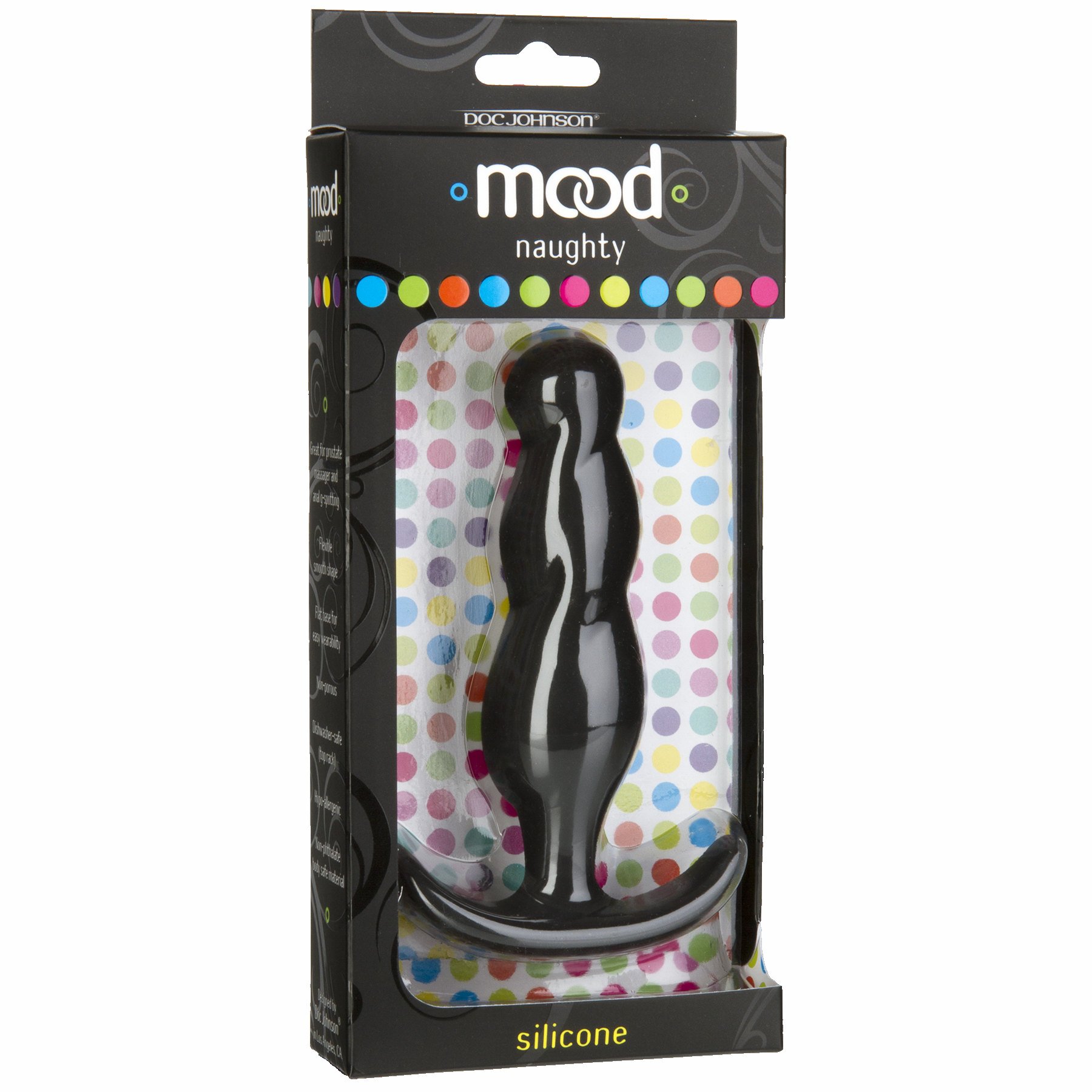 Mood Naughty 3 Butt Plug Large - Black