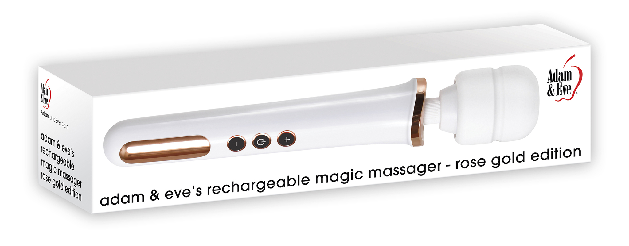 ADAM & EVE MAGIC MASSAGER RECHARGEABLE ROSE GOLD EDITION - ENAEWF31452