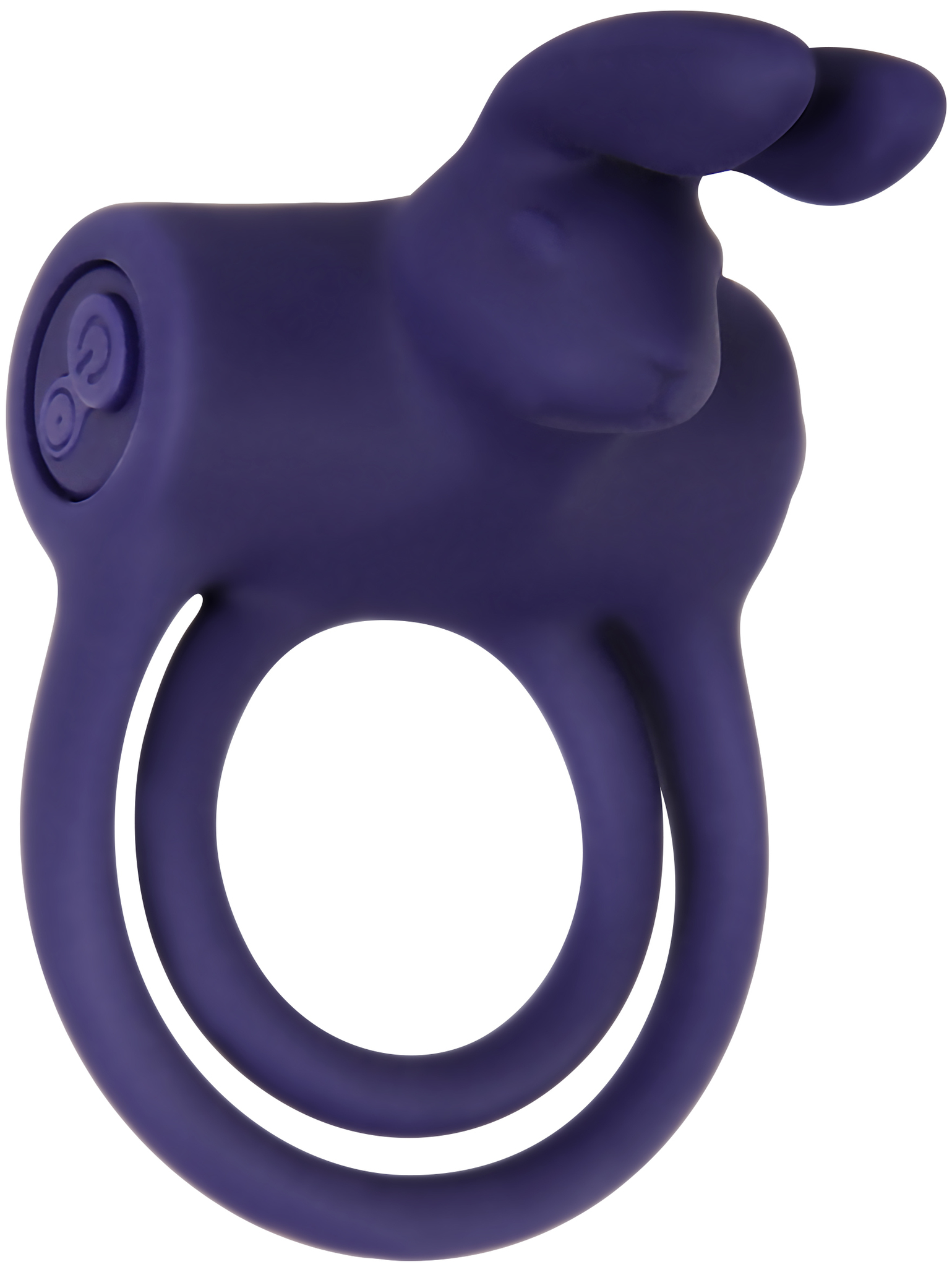 ADAM & EVES SILICONE RABBIT RECHARGEABLE RING 