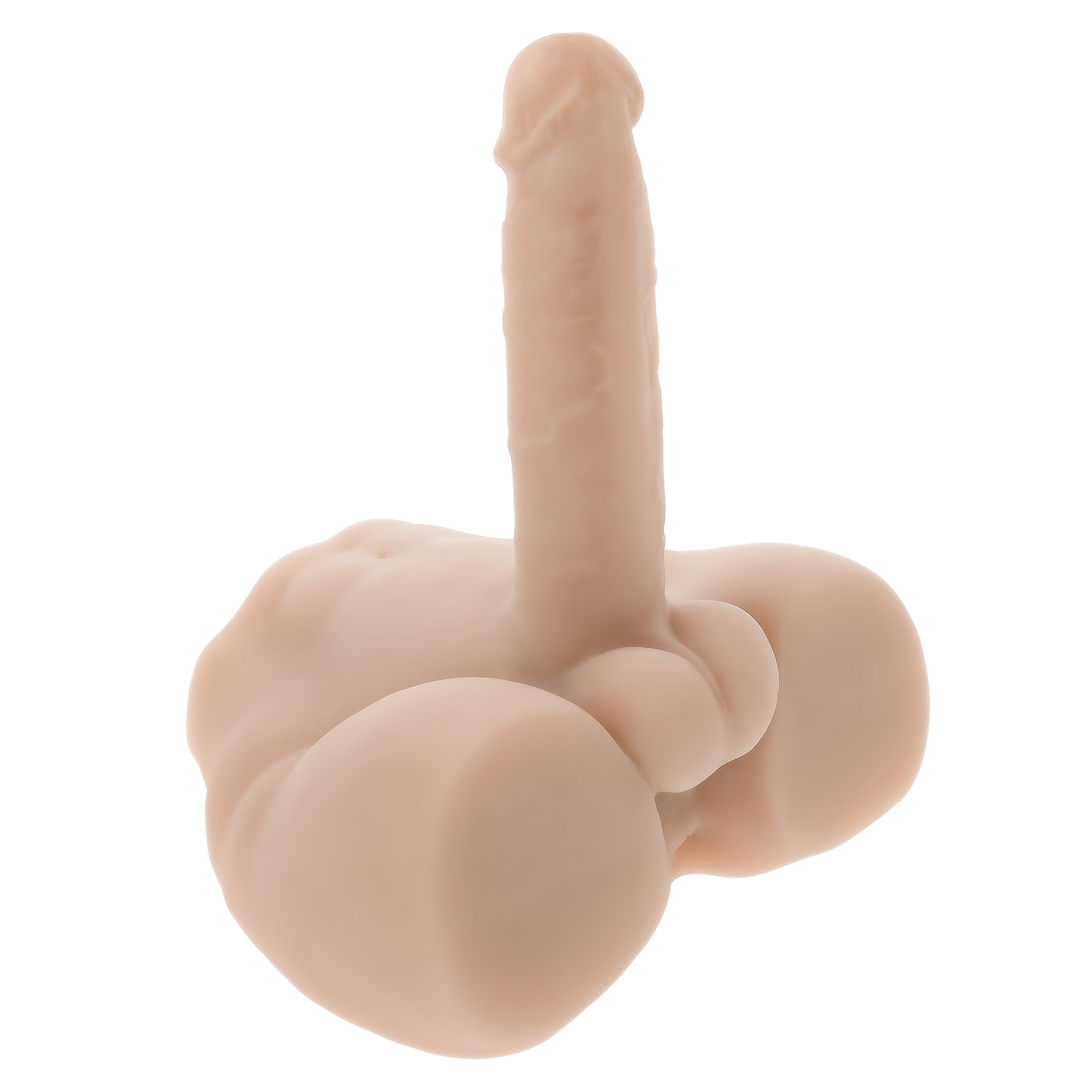 EASY RIDER THRUSTNG & VIBRATING DILDO - LIGHT 