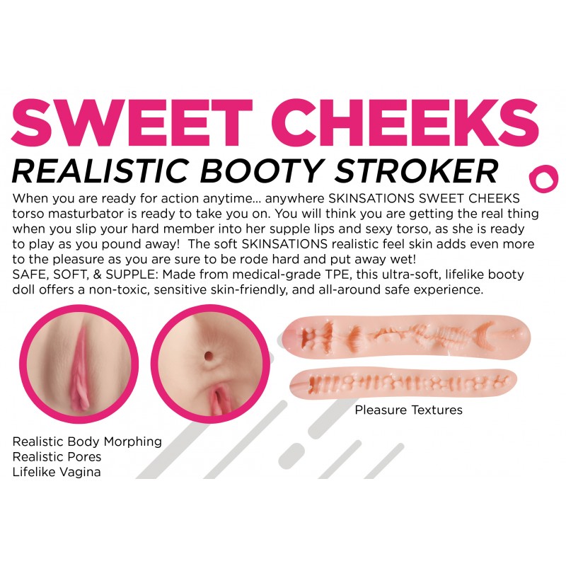 Skinsations Sweet Cheeks Ass & Pussy Stroker - Image 3