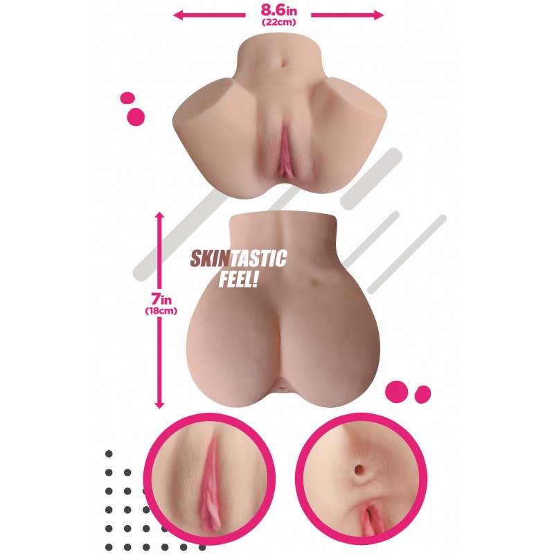 Skinsations Sweet Cheeks Ass & Pussy Stroker - Image 4