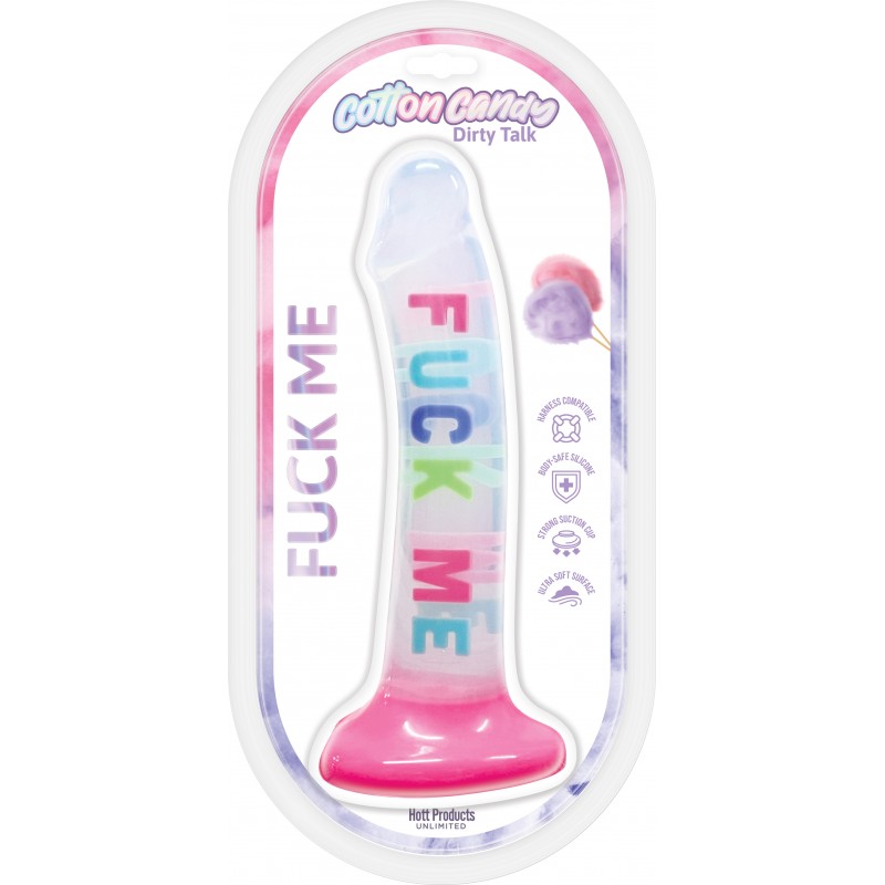 Cotton Candy Fuck Me 8 Silicone Dildo " - Image 2