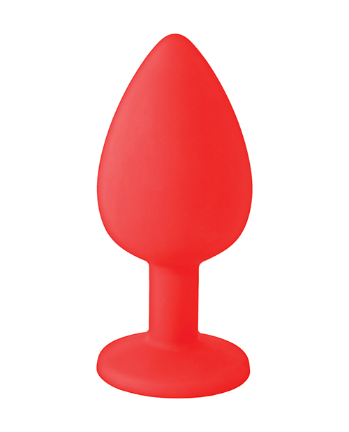 The 9'S Booty Call Silicone Butt Plug Red Fuck Yeah - Image 2