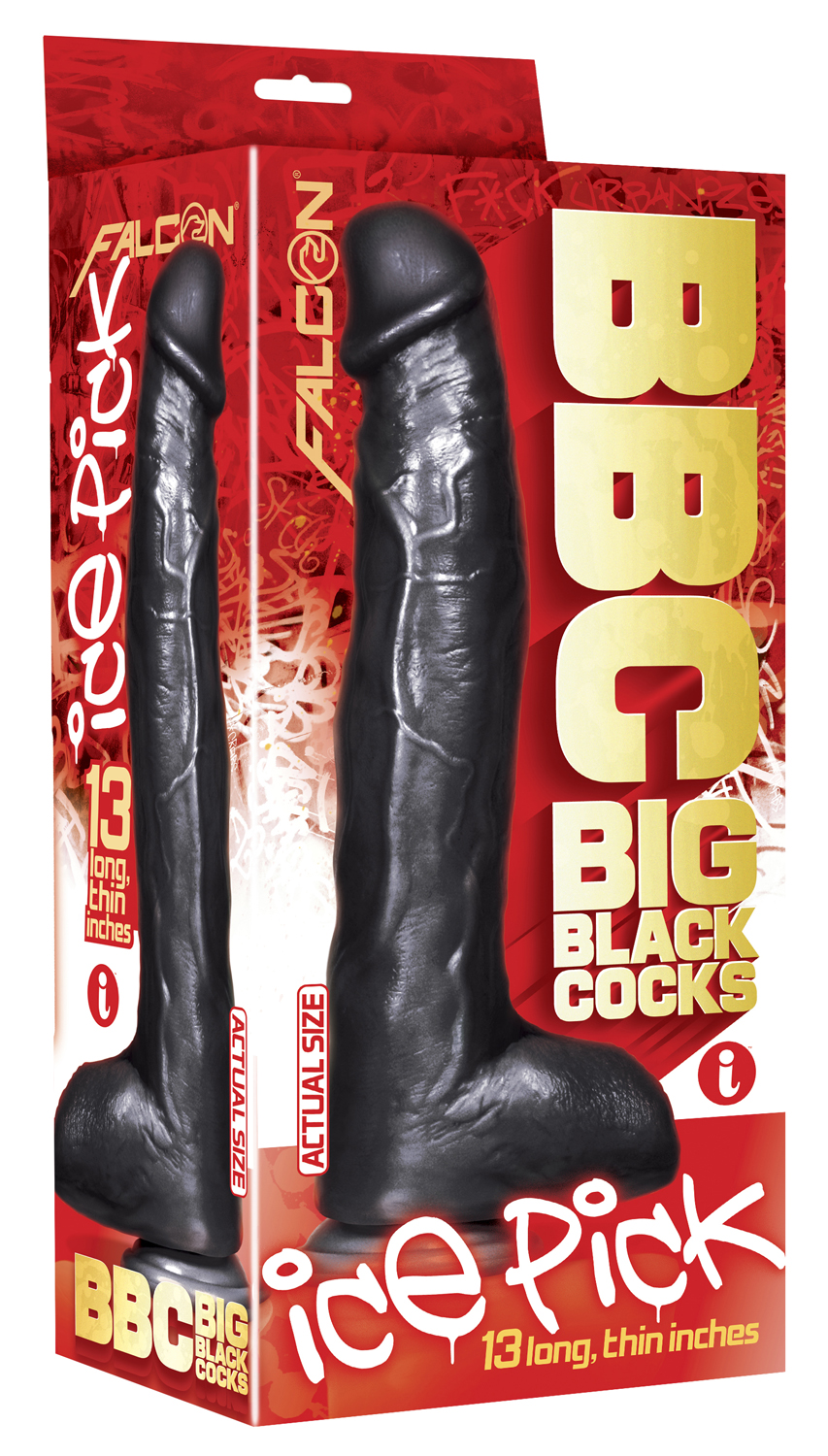 BIG BLACK COCK ICEPICK 12IN  