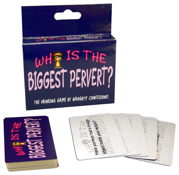 WHOS THE BIGGEST PERVERT CARD GAME  - KHEBGC103