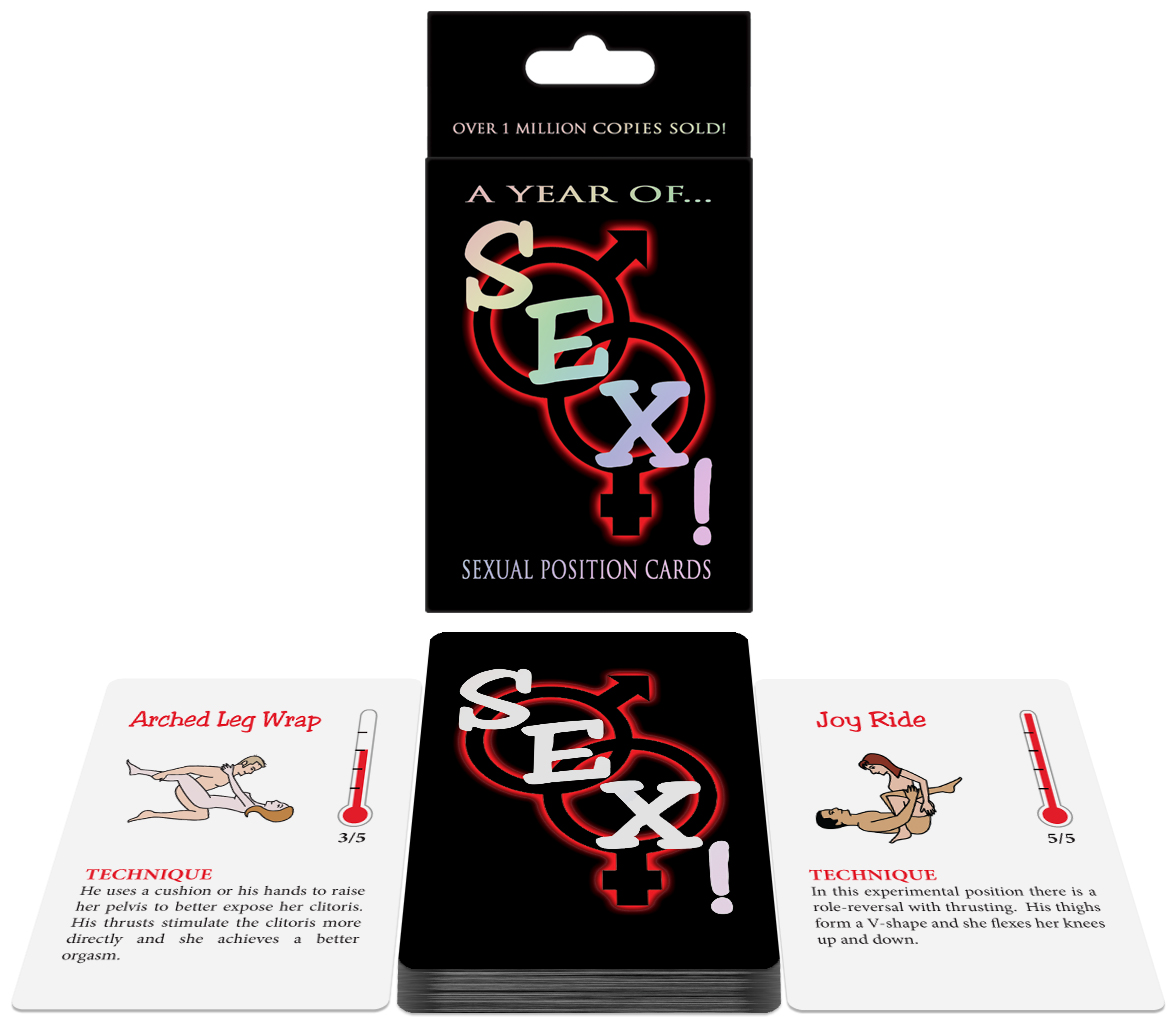 SEX CARD GAME A YEAR OF SEX  - KHEBGC41SG