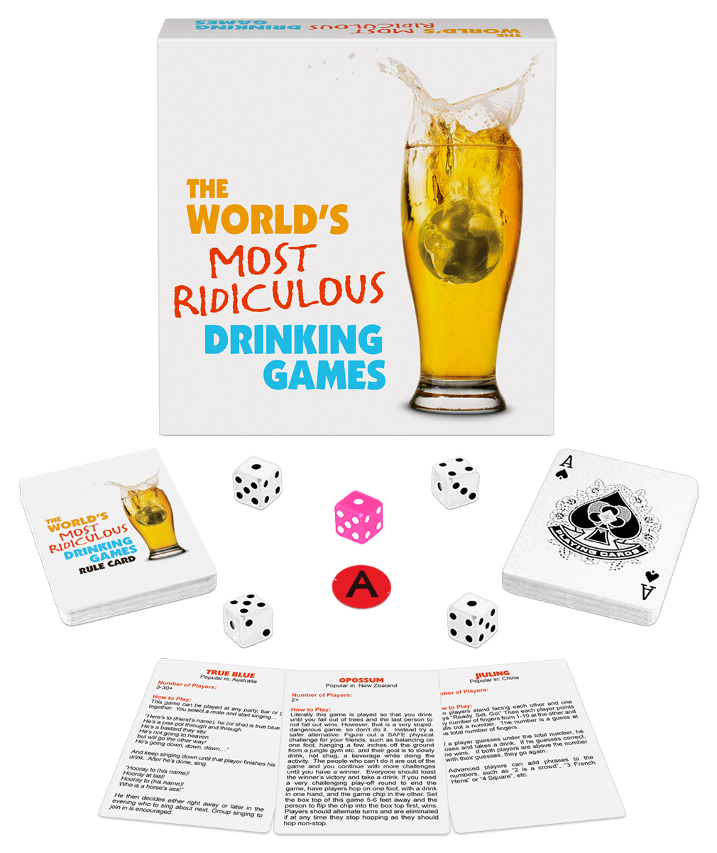 WORLDS MOST RIDICULOUS DRINKING GAMES  