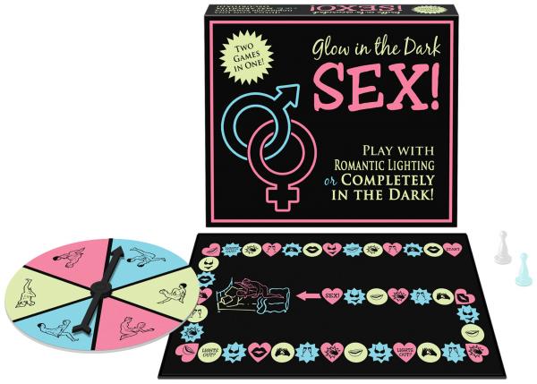 GLOW IN THE DARK SEX COUPLES GAME  