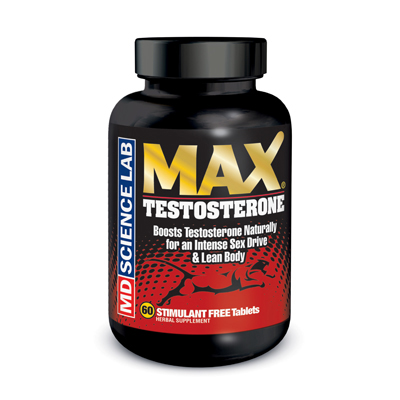 MAX TESTOSTERONE 60 CT CLAMSHELL  