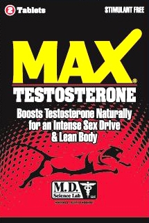MAX TESTOSTERONE 2 PACK  