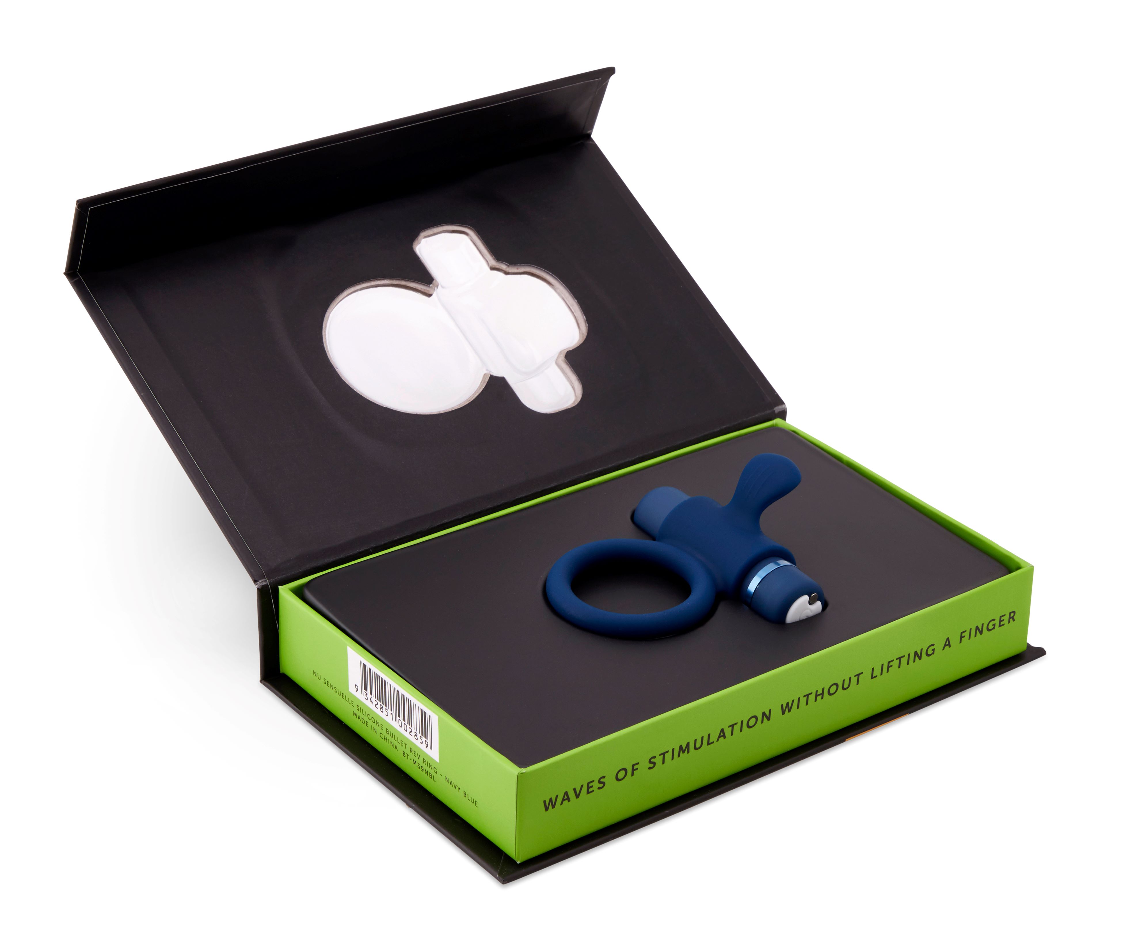 Sensuelle Silicone Bull Ring Navy - Blue - Image 3