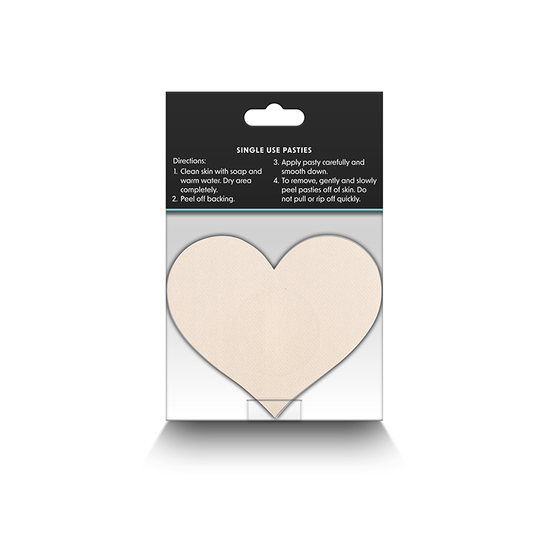 Pretty Pasties Heart I Asst. 4 Pair - Image 3