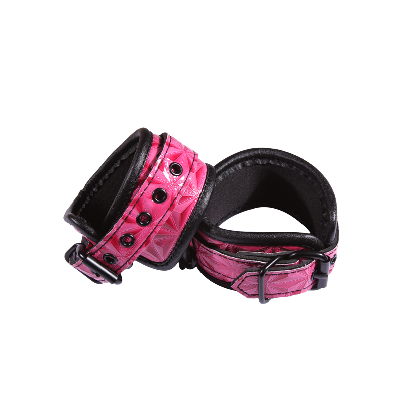 SINFUL ANKLE CUFFS RED  