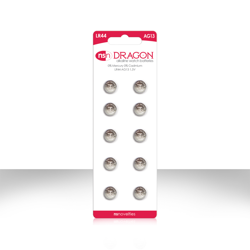 Dragon Watch Batteries AG13 10 package 