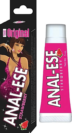 ANAL ESE STRAWBERRY .5 OZ SOFT PACKAGING  - NW03163