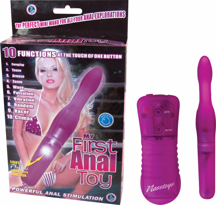 MY FIRST ANAL TOY PURPLE  